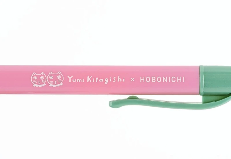 Hobonichi Techo Yumi Kitagishi_ Ballpoint Pen White Cat Bunny NOTEKA (3).jpg