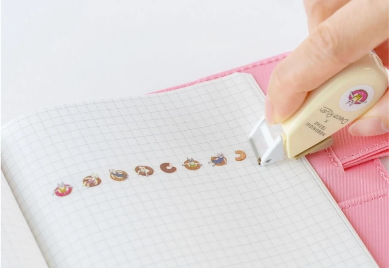 Plus x Hobonichi_ Deco Rush (Hiroko Kubota_ Inflatable Donut) taśma NOTEKA (3).jpg