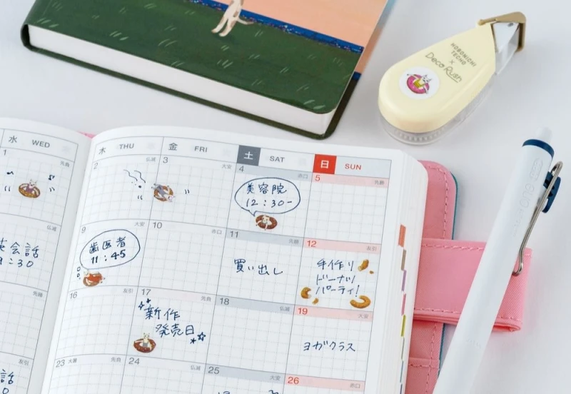 Plus x Hobonichi_ Deco Rush (Hiroko Kubota_ Inflatable Donut) taśma NOTEKA (4).jpg