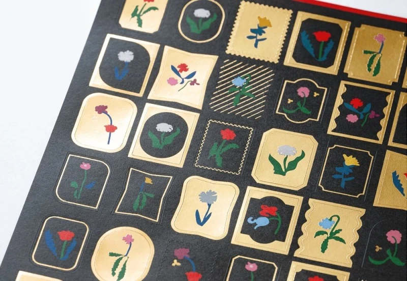 Hobonichi Techo Foil-Stamped Stickers_ Yoshie Watanabe_ Petit Bloom noteka (2).jpg