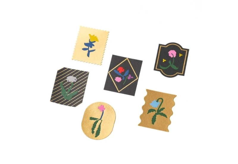 Hobonichi Techo Foil-Stamped Stickers_ Yoshie Watanabe_ Petit Bloom noteka (3).jpg