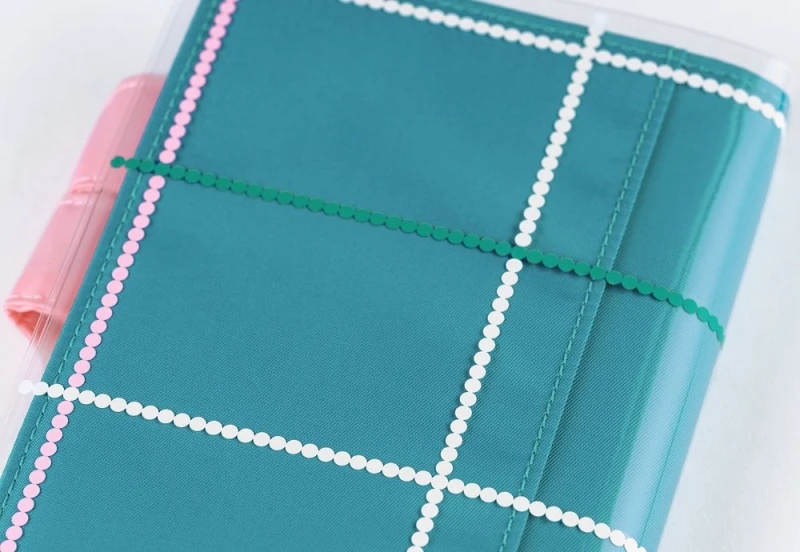 Hobonichi Techo Yoshie Watanabe_ Cover on Cover A6 (Dotted Plaid) noteka (4).jpg