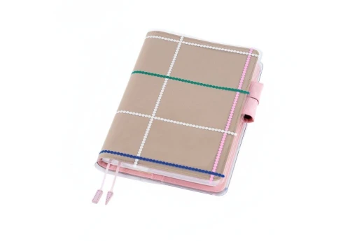 Hobonichi Techo Yoshie Watanabe: Cover on Cover A5 (Dotted Plaid) - okładka PVC