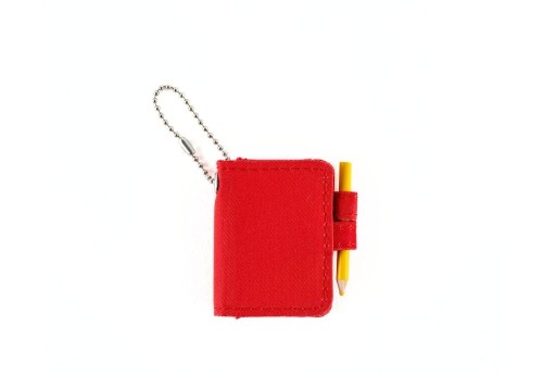 Hobonichi Techo Mini Keychain Red - breloczek NOTEKA (2).jpg