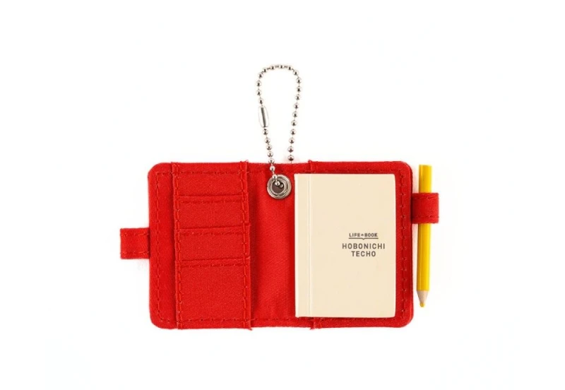 Hobonichi Techo Mini Keychain Red - breloczek NOTEKA (4).jpg