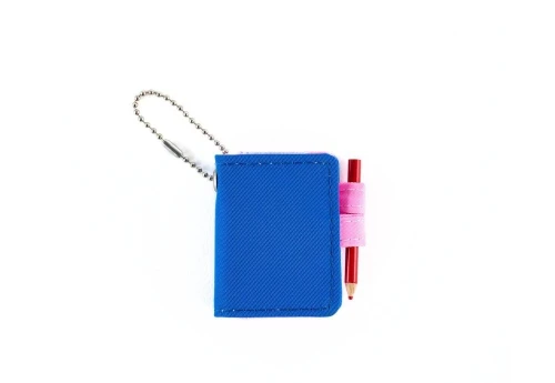 Hobonichi Techo Mini Keychain Blue x Pink - breloczek