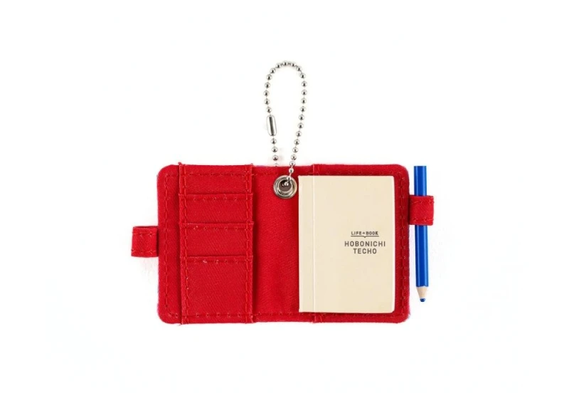 Hobonichi Techo Mini Keychain Bright Plaid - breloczek noteka (3).jpg