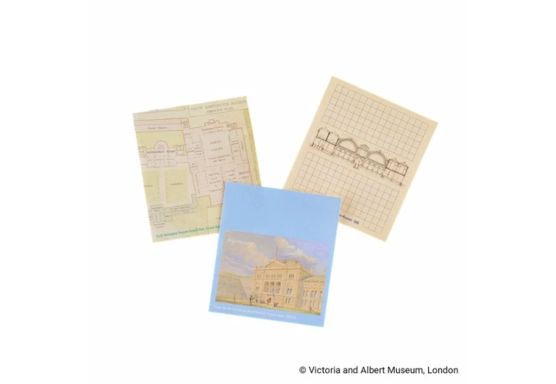 Hobonichi Techo V&A Series_ South Kensington Museum Sticky Notes - karteczki samoprzylepne noteka (3).jpg