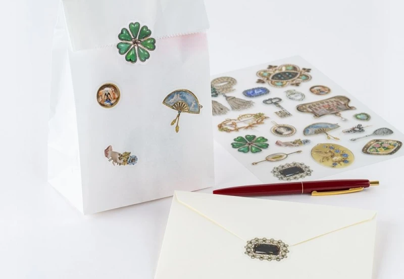 Hobonichi Techo V&A Series_ Almost Actual-Size Jewellery Stickers noteka (4).jpg