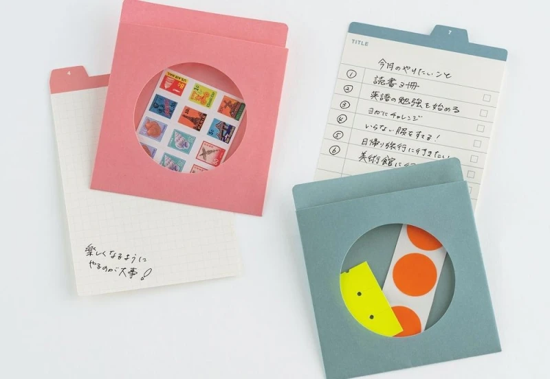 Hobonichi Techo TSUKI no IRO 12 Month Index Pockets noteka (10).jpg