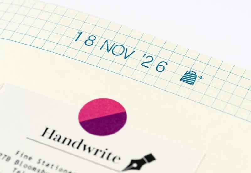 Hobonichi Rotating Stamp for the Techo Collect & Collage_ Daily Memories - pieczątka noteka (5).jpg