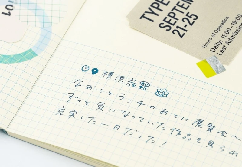 Hobonichi Rotating Stamp for the Techo Collect & Collage_ Daily Memories - pieczątka noteka (6).jpg