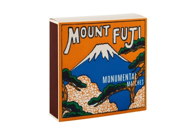 Archivist Gallery Square Matchboxes - Zapałki mount fuji noteka.jpg