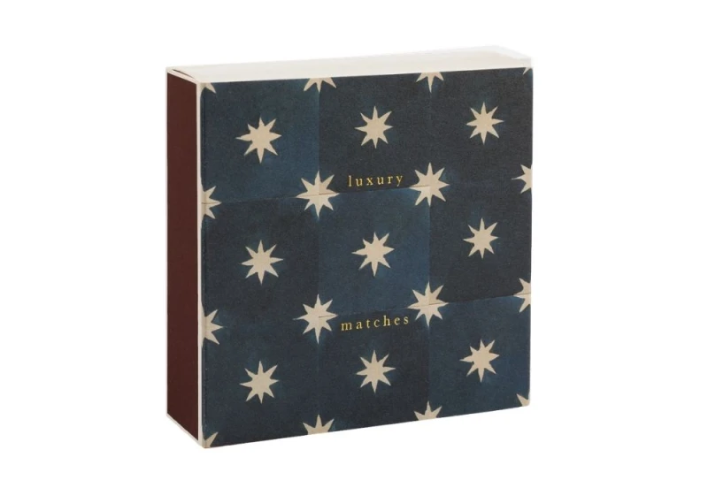 Archivist Gallery Square Matchboxes - Zapałki navy star noteka.jpg