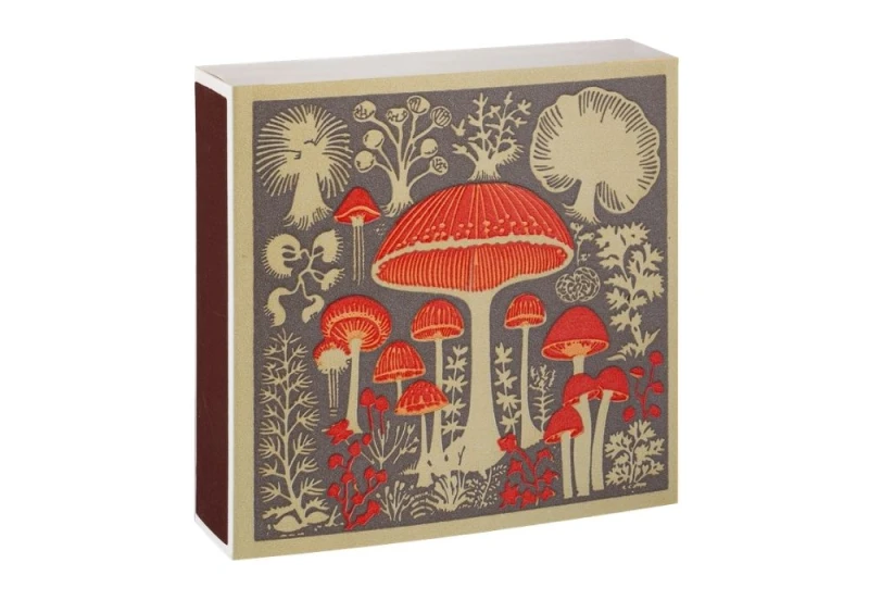 Archivist Gallery Square Matchboxes - Zapałki Mushroom noteka (2).jpg