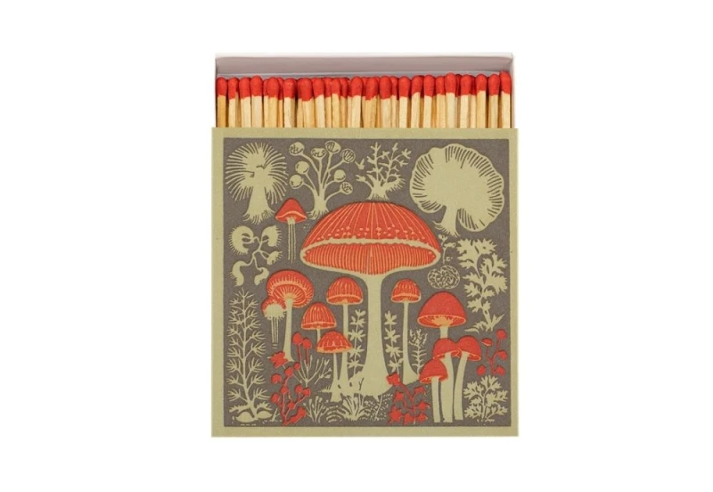 Archivist Gallery Square Matchboxes - Zapałki Mushroom noteka.jpg