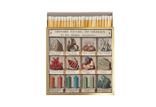Archivist Gallery Square Matchboxes - Zapałki Minerals Matches