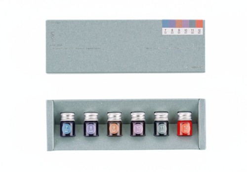 Hobonichi Techo Kakimori Ink Set Jul-Dec Tsuki No iro (2).jpg