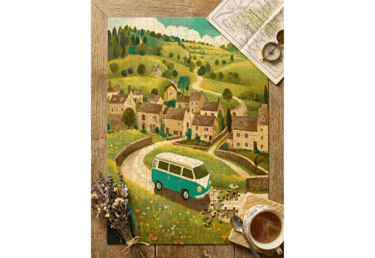 Dobre Puzzle Sunny Village 500 elementów NOTEKA (6).jpg