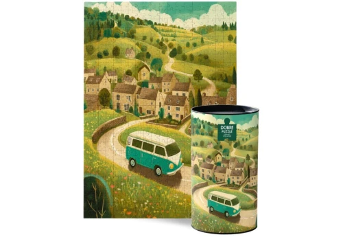 Dobre Puzzle Sunny Village - 500 elementów