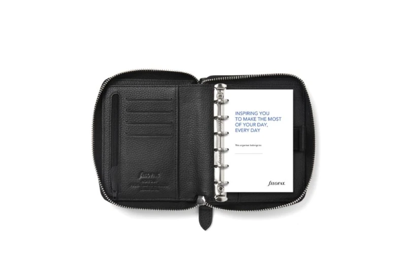 Filofax Norflok Pocket ZIP Black (3).jpg
