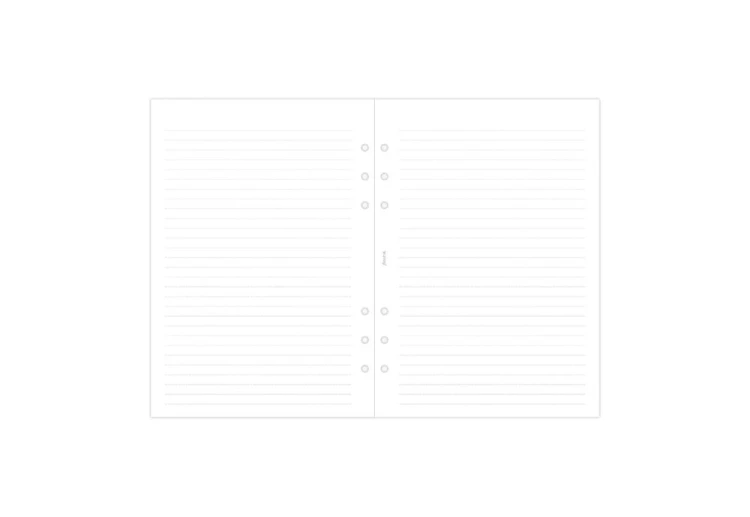 Filofax - Kalendarz 2025 Wkład Tygodniowy Minimal A5 Układ pionowy z godzinami Wielojęzyczny (9).jpg