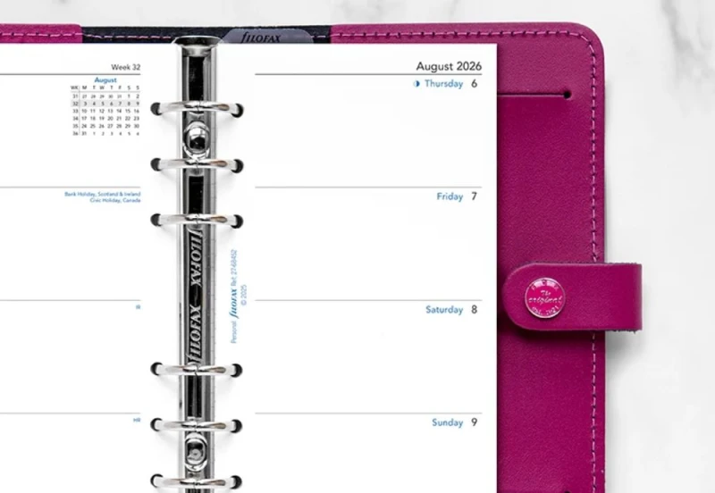 Filofax - Kalendarz 2026_2027 Wkład Personal Tygodniowy Classic Układ poziomy EN (2).jpg