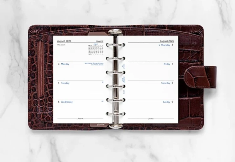 Filofax - Kalendarz 2026_2027 Pocket Wkład Tygodniowy Poziomy Akademicki (3).jpg