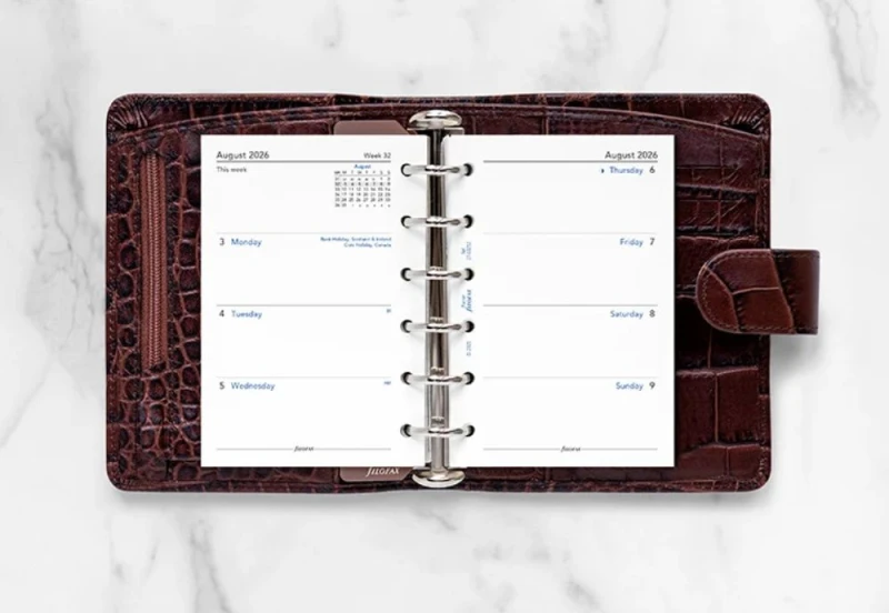 Filofax - Kalendarz 2026_2027 Pocket Wkład Tygodniowy Poziomy Akademicki (3).jpg