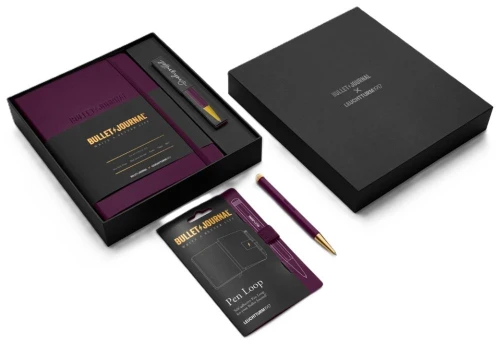 Leuchtturm1917 Bullet Journal® Stealth Zestaw kolekcjonerski Purple