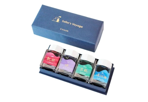 Sailor Zestaw Atramentów Sailor's Voyage 4x 20 ml