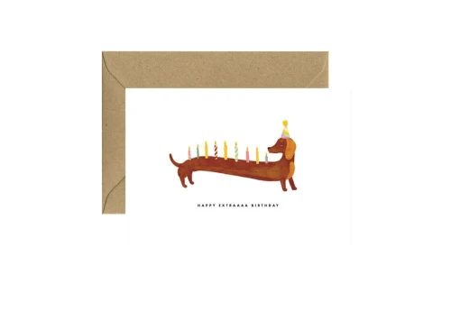 All The Ways To Say Kartka Urodzinowa - Kartka dźwiękowa - Dachshunds Extra Birthday Jamnik