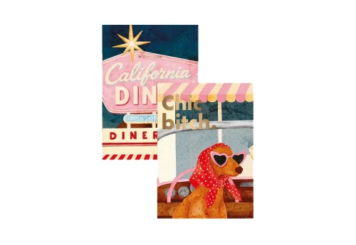 All the ways to say Notes A6 Dwupak - Duo California Diner