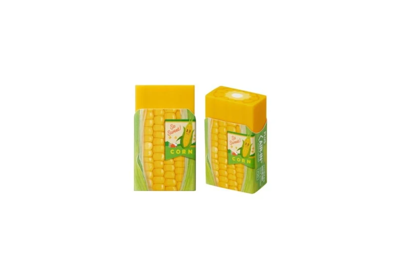 Plus Air-In Salad Eraser - limitowana gumka w kształcie warzywa kukurydza noteka.jpg