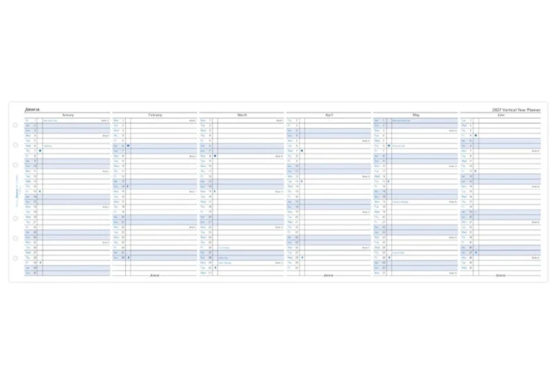 Filofax - Kalendarz 2027 Wkład Personal Rozkładany noteka (4).jpg