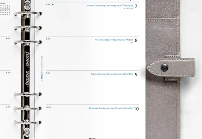 Filofax - Kalendarz 2027 Wkład A5 Week On Two Pages Diary noteka (2).jpg