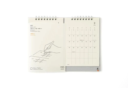 MD Product Calendar - kalendarz biurkowy TWIN 2027