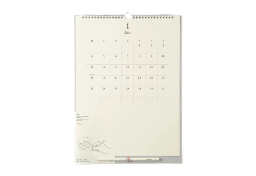 MD Paper Wall Calendar - Kalendarz ścienny 2027 + ołówek NOTEKA (5).jpg