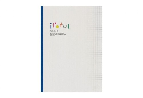 SAKAE Iroful Soft Cover Notebook A5 Notes - w kratkę NOTEKA.jpg