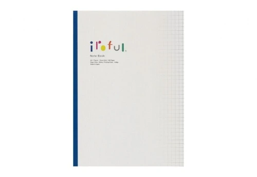 SAKAE Iroful Soft Cover Notebook A5 Notes 75g/m2 - w kratkę