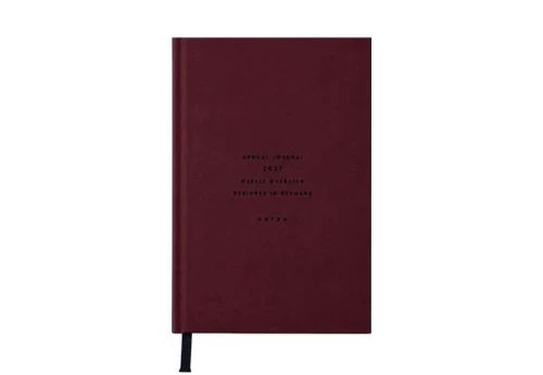 NOTEM Kalendarz 2027 ALVA Annual Journal A5 Purpurowy