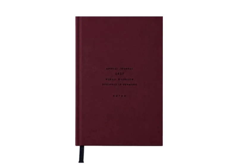 Notem kalendarz alve 2027 dark red NOTEKA.jpg