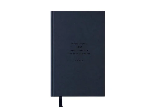 NOTEM Kalendarz 2027 ALVA Annual Journal A5 Granatowy