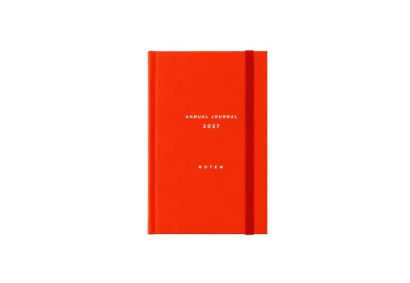 Notem kalendarz annual 2027 orange NOTEKA.jpg