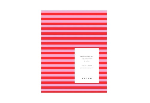 Notem kalendarz annual 2027 red stripes OTEKA.jpg