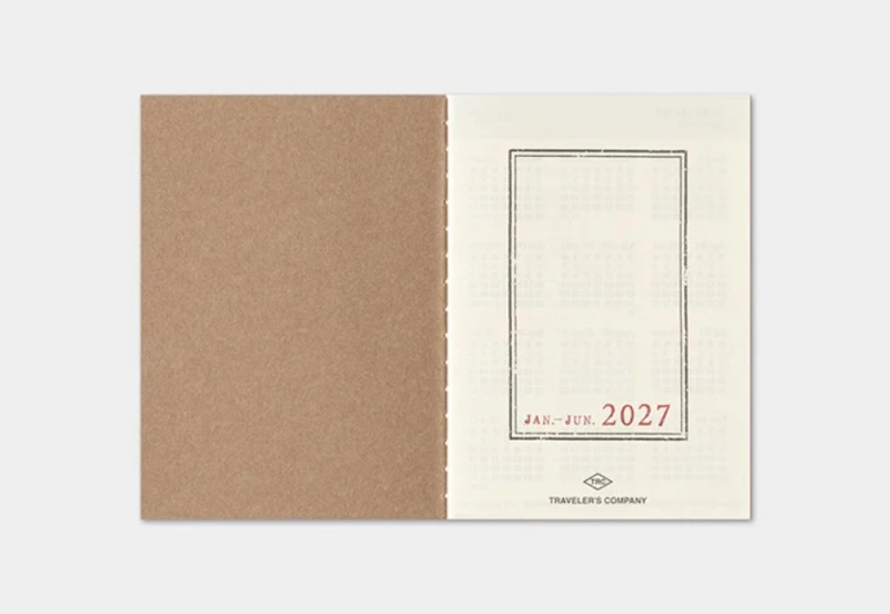 Traveler's Notebook Wkład do notatnika (Passport Size) 2027 noteka.jpg