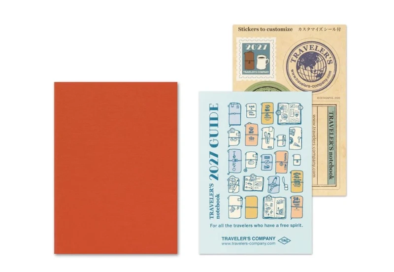 Traveler's Notebook Wkład do notatnika (Passport Size) - Kalendarz miesięczny 2027 noteka (1).jpg