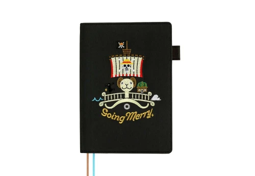 Hobonichi Techo Cousin A5 Cover ONE PIECE magazine: Going Merry Go! - okładka czarna
