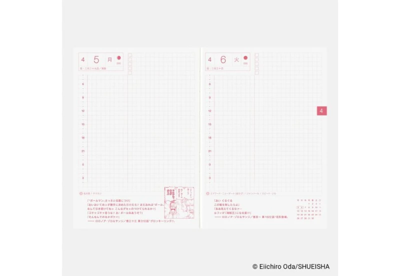 Hobonichi Techo Original A6 2027 One Piece - kalendarz dzienny JP noteka (2).jpg