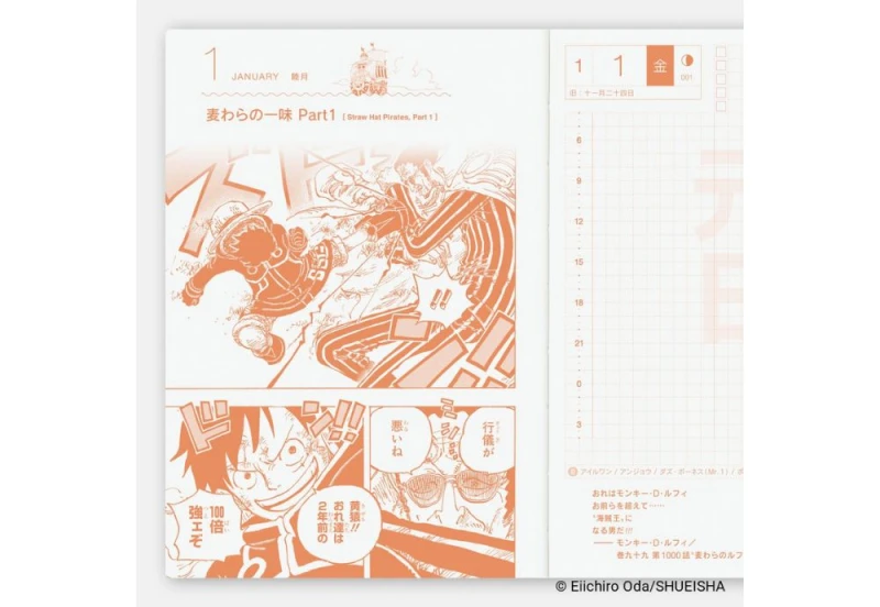 Hobonichi Techo Original A6 2027 One Piece - kalendarz dzienny JP noteka (4).jpg